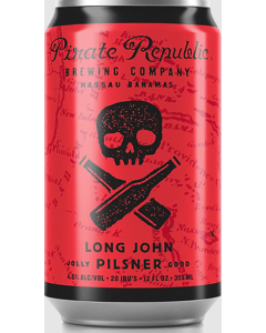 PIRATES REPUBLIC PILSNER CAN